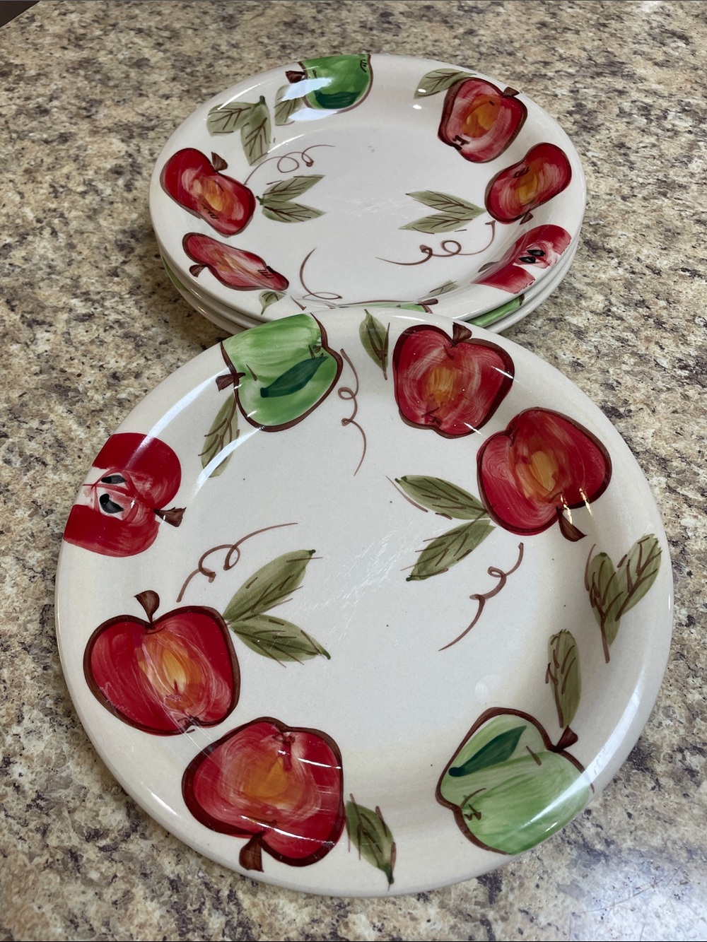 Artist’s Touch "Orchard Harmony" Collection Salad Plates 7 1/4" – Set of 4
GUC